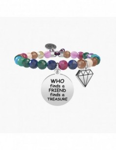 WHO FINDS A FRIEND FINDS A TREASURE - Bracciale Kidult.