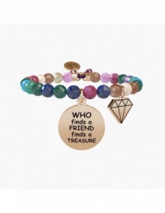 WHO FINDS A FRIEND FINDS A TREASURE - Bracciale Kidult.