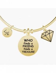 WHO FINDS A FRIEND FINDS A TREASURE - Bangle Kidult. 2