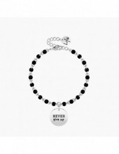 NEVER GIVE UP | TENACIA - Bracciale Kidult.
