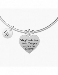 MA GLI OCCHI SONO CIECHI É A. DE SAINT EXUPRY - Bangle Kidult. 2