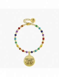 THERE'S ALWAYS A RAINBOW AT THE END OF EVERY RAIN - Bracciale Kidult.