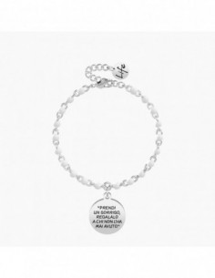 PRENDI UN SORRISO ... GANDHI - Bracciale Kidult.