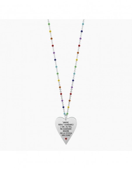 AMORE NON é GUARDARCI L'UN L'ALTRO É A. DE SAINT-EXUPRY - Collana Kidult.