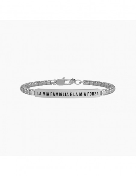 LA MIA FAMIGLIA é LA MIA FORZA - Bracciale Kidult.