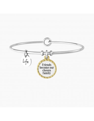Bracciale donna Kidult acciaio e pvd oro Love 231607 - Luxury Watch e Jewellery