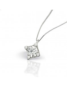 Coolana punto luce PeG con diamante taglio brillante D. ct. 0,25