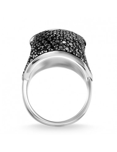 Thomas Sabo Anello Fascia In Argento 925 Riciclato TR2123 - Eleganza Minimal Donna