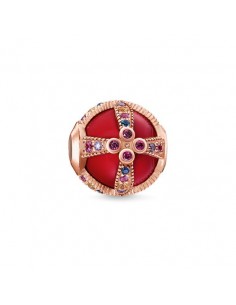 Bead in Argento "ROYALTY ROSSO" Thomas Sabo