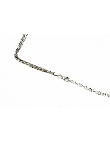 Collana Multifilo Tre Fili in Argento - Amabile