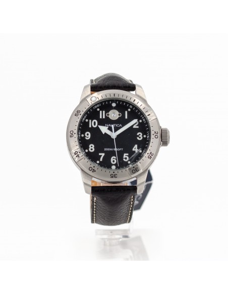 Orologio Uomo NAUTICA A13021G Solo tempo in acciaio e pelle