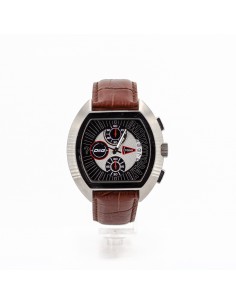 Orologio Uomo D&G DW0213 Cronografo in acciaio e pelle