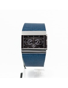 Orologio Uomo D&G 3719740247 Cronografo in acciaio e pelle