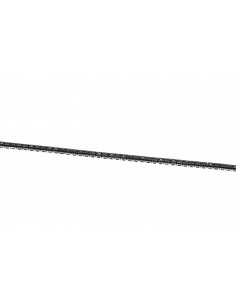 Bracciale tenni PG gioielli realizzato oro bianchi e diamanti taglio brillanti Neri BRTFN21045